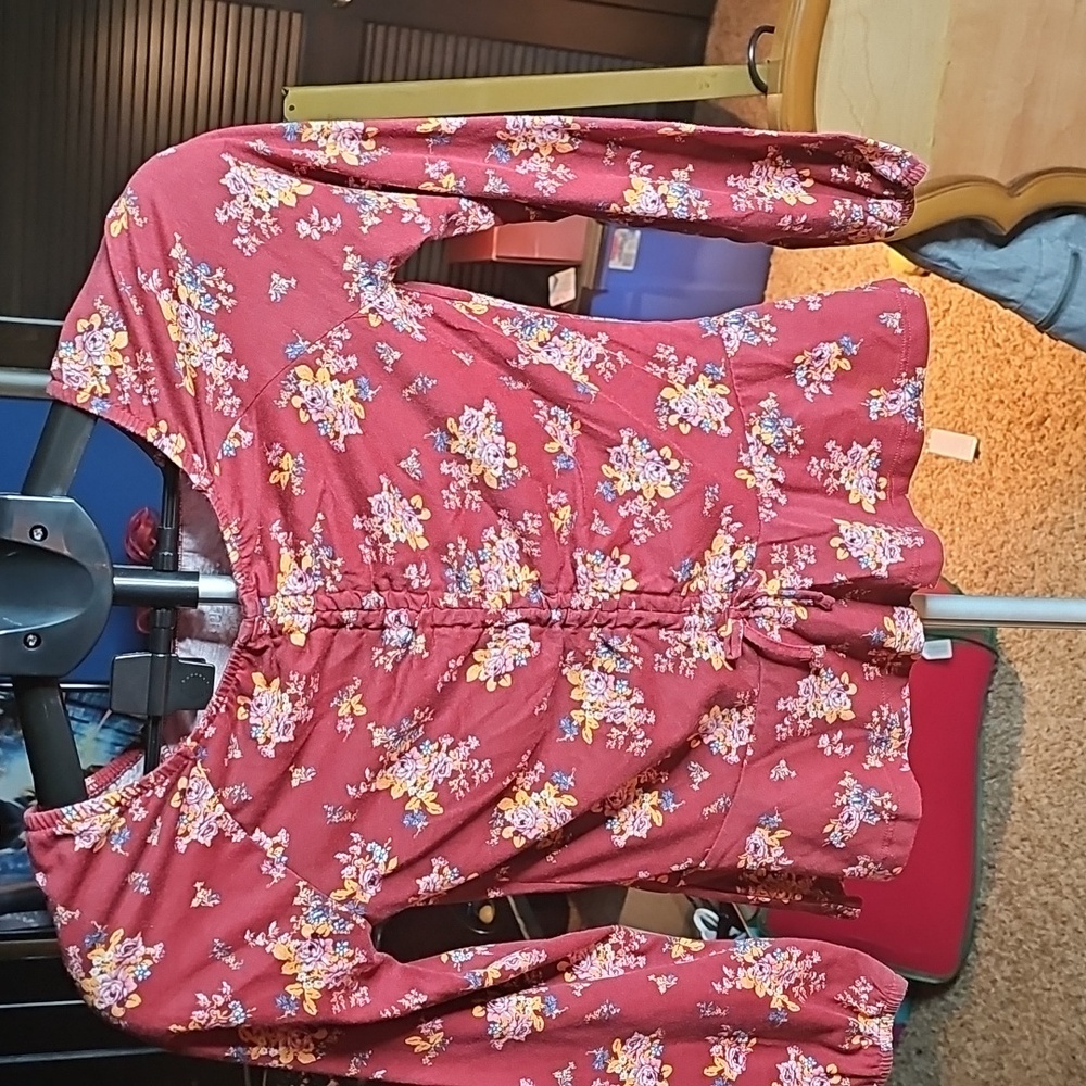 Childerns Place Sz Lg Flora Top